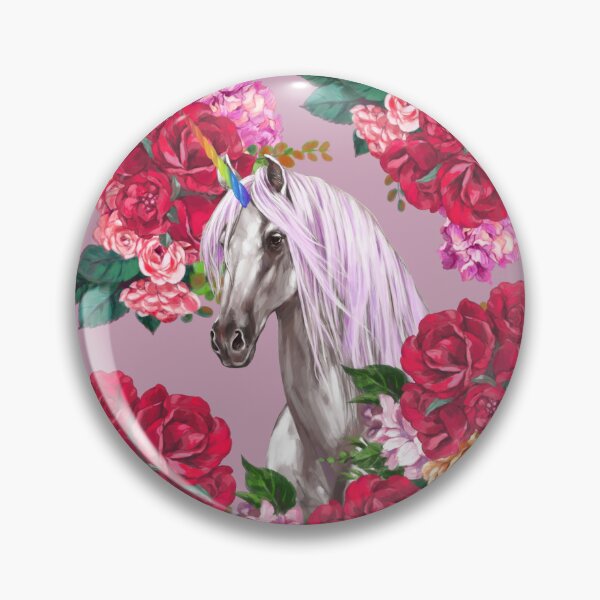 Item preview, Unicorn in Rose Garden designed and sold by bignosework.