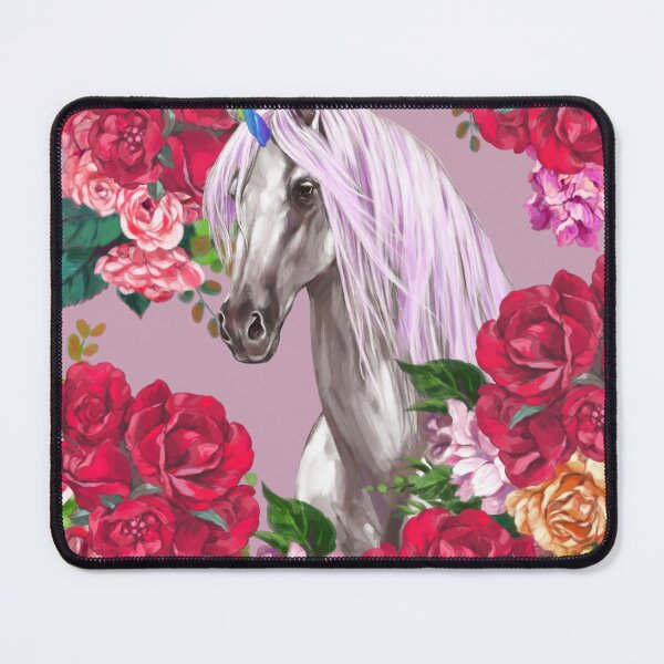Item preview, Unicorn in Rose Garden designed and sold by bignosework.