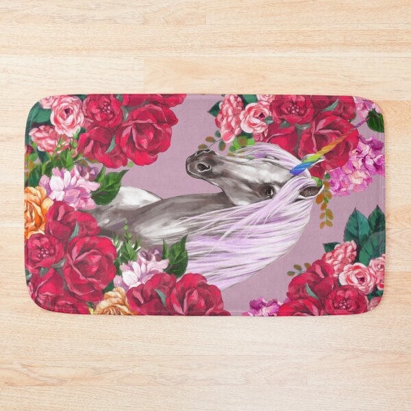 Item preview, Unicorn in Rose Garden designed and sold by bignosework.
