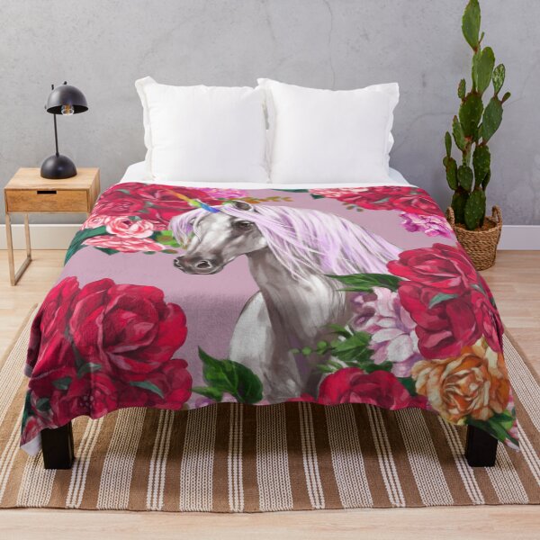 Item preview, Unicorn in Rose Garden designed and sold by bignosework.