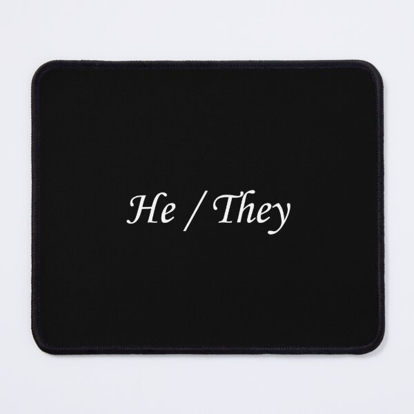 Item preview, Pronounces He/They designed and sold by BestQuest.