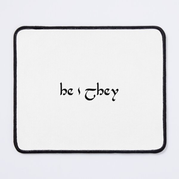 Item preview, Pronounces He/They medieval designed and sold by BestQuest.