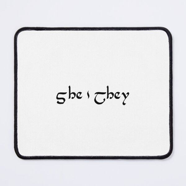 Item preview, Pronounces She/They medieval designed and sold by BestQuest.