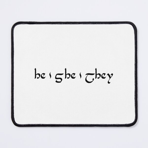 Item preview, Pronounces He/She/They medieval designed and sold by BestQuest.