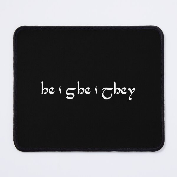 Item preview, Pronounces He/She/They medieval designed and sold by BestQuest.