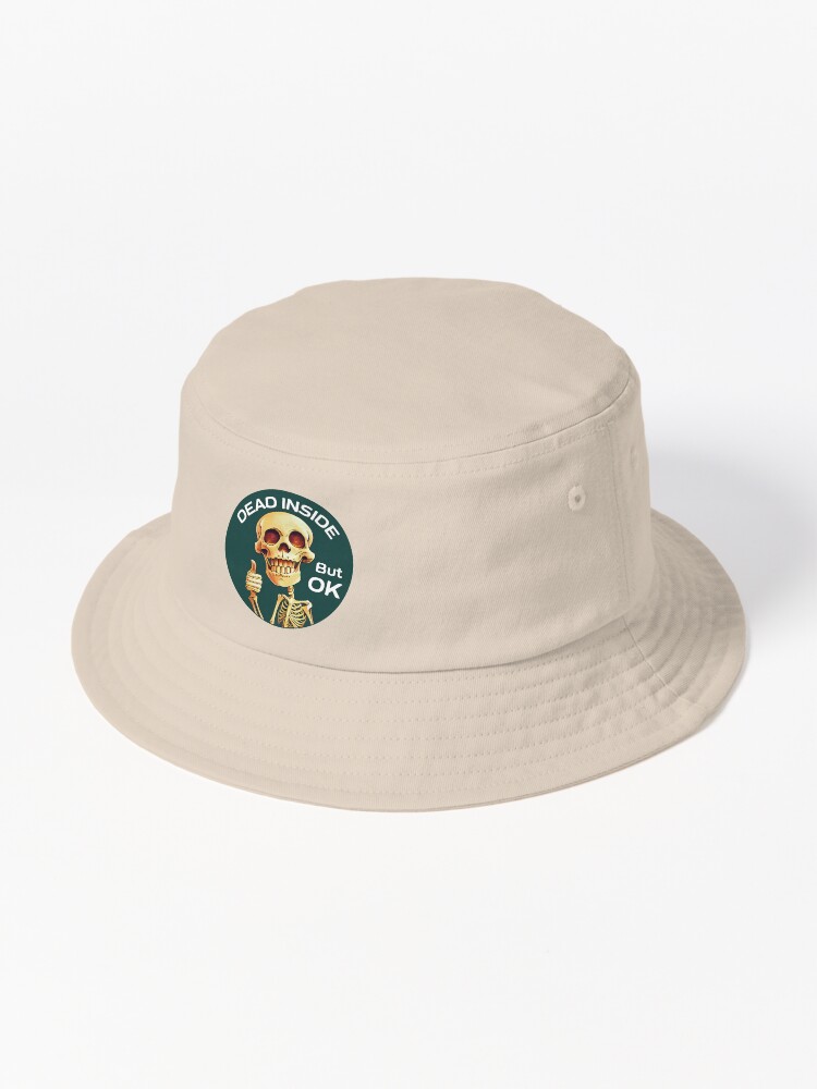 Skull , Skull Face Bucket Hat Sun Cap Death Horror Skulls Spooky