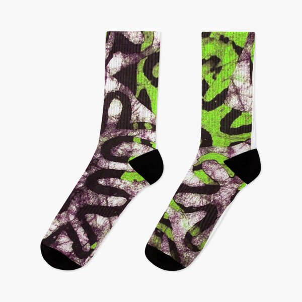 Item preview, African Batik in Black and Green designed and sold by Everett  Spruill.