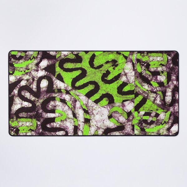Item preview, African Batik in Black and Green designed and sold by Everett Spruill.