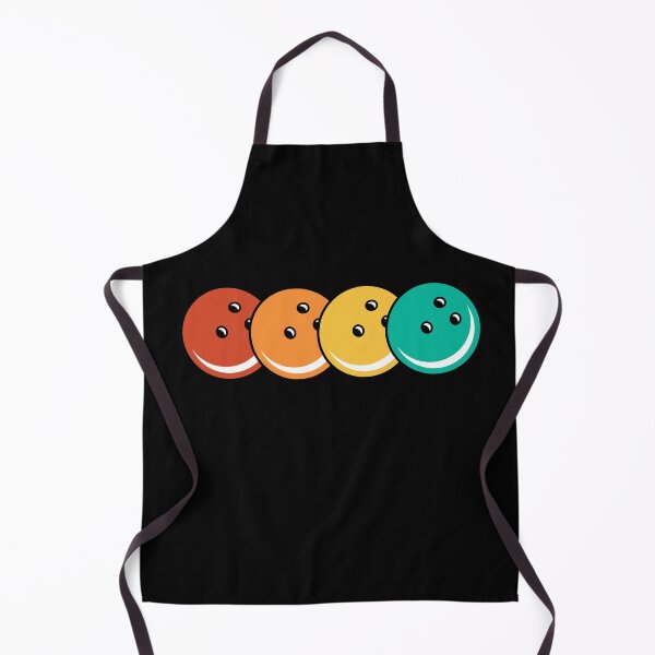 Item preview, Bowling Ball Retro Repeating Silhouette designed and sold by KleverOlivier.
