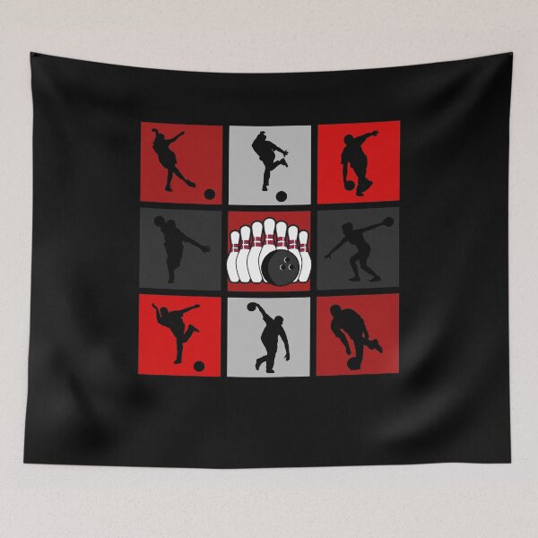 Item preview, Bowling Pop Art Shapes and Silhouettes designed and sold by KleverOlivier.