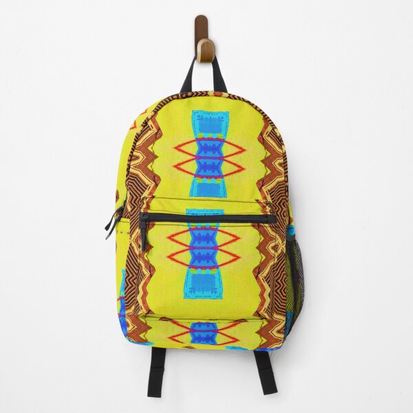 Item preview, ARUBA FLAG INSPIRING - ORANJESTAD ABSTRACT GEOMETRIC ARCHITECTURE PAINTING - ARUBA ONE HAPPY ISLAND designed and sold by Ralek.