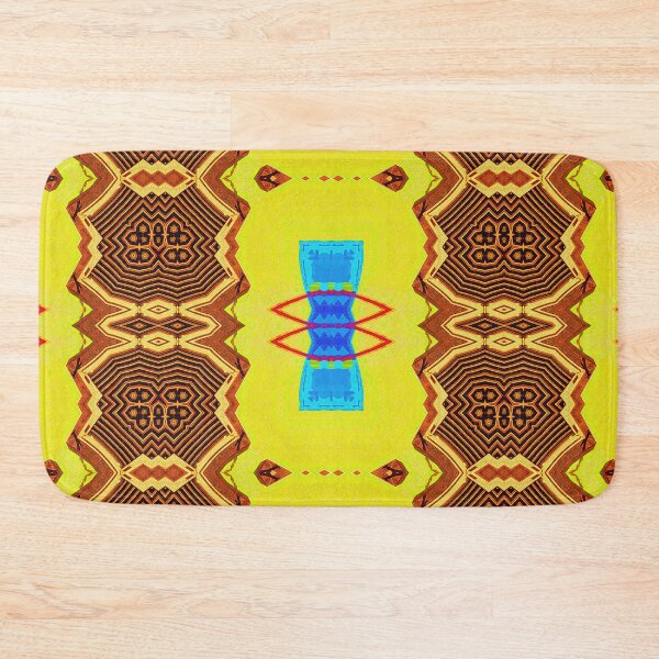 Item preview, ARUBA FLAG INSPIRING - ORANJESTAD ABSTRACT GEOMETRIC ARCHITECTURE PAINTING  -  ARUBA ONE HAPPY ISLAND designed and sold by Ralek.