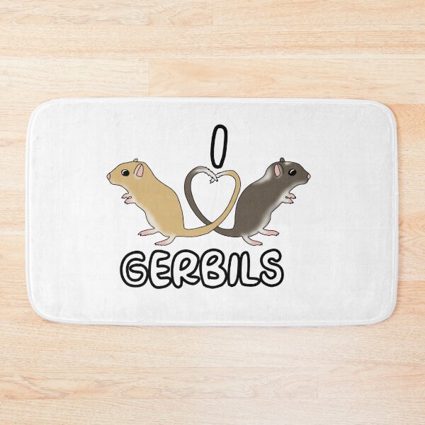 Item preview, I heart gerbils (heart tails) designed and sold by Becky-Marie.