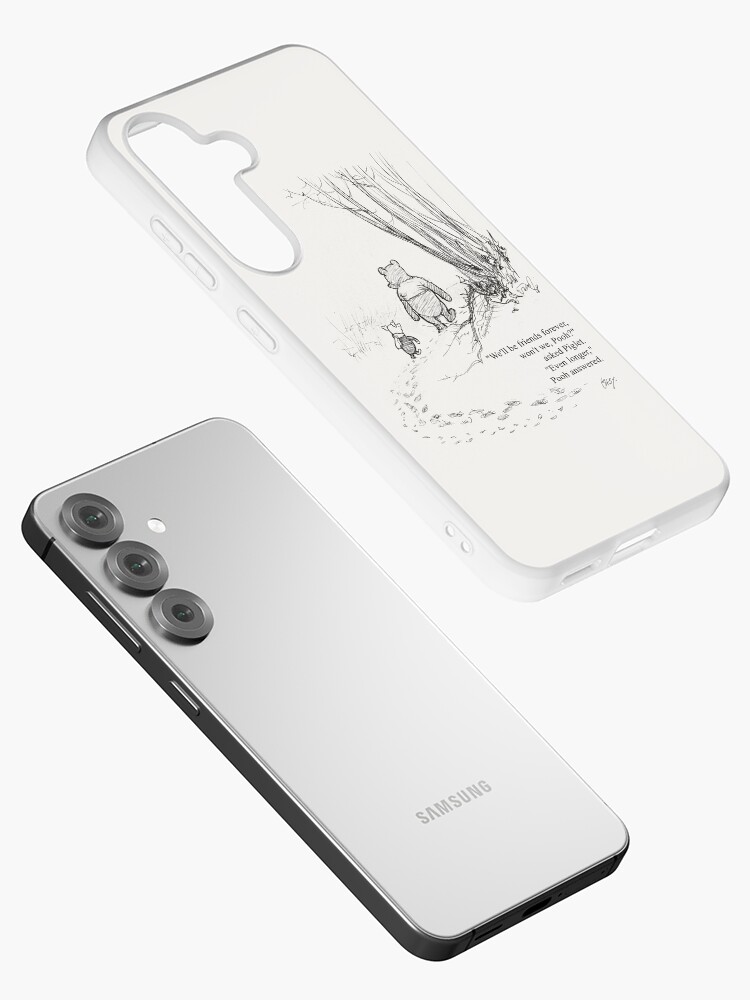 Thumbnail 2 of 4, Samsung Galaxy Phone Case, Winnie the Pooh & Piglet Friends Forever designed and sold by Framerkat.