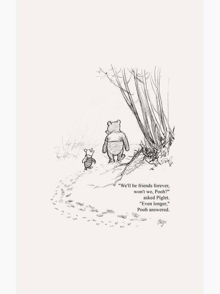 Thumbnail 4 of 4, Samsung Galaxy Phone Case, Winnie the Pooh & Piglet Friends Forever designed and sold by Framerkat.