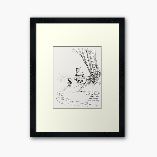 Item preview, Winnie the Pooh & Piglet Friends Forever designed and sold by Designs by Kool Kat.