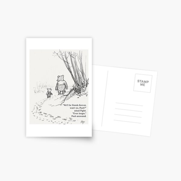 Item preview, Winnie the Pooh & Piglet Friends Forever designed and sold by Designs by Kool Kat.