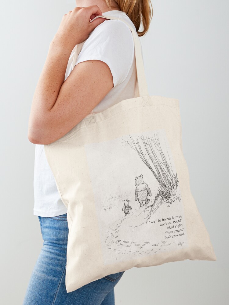 Winnie the Pooh & Piglet Friends Forever Tote Bag for Sale by Designs by  Kool Kat