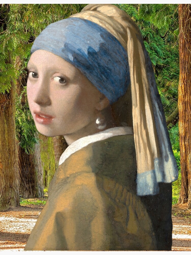 Johannes Vermeer: Girl With a Pearl Earring (Blank Sketch Book