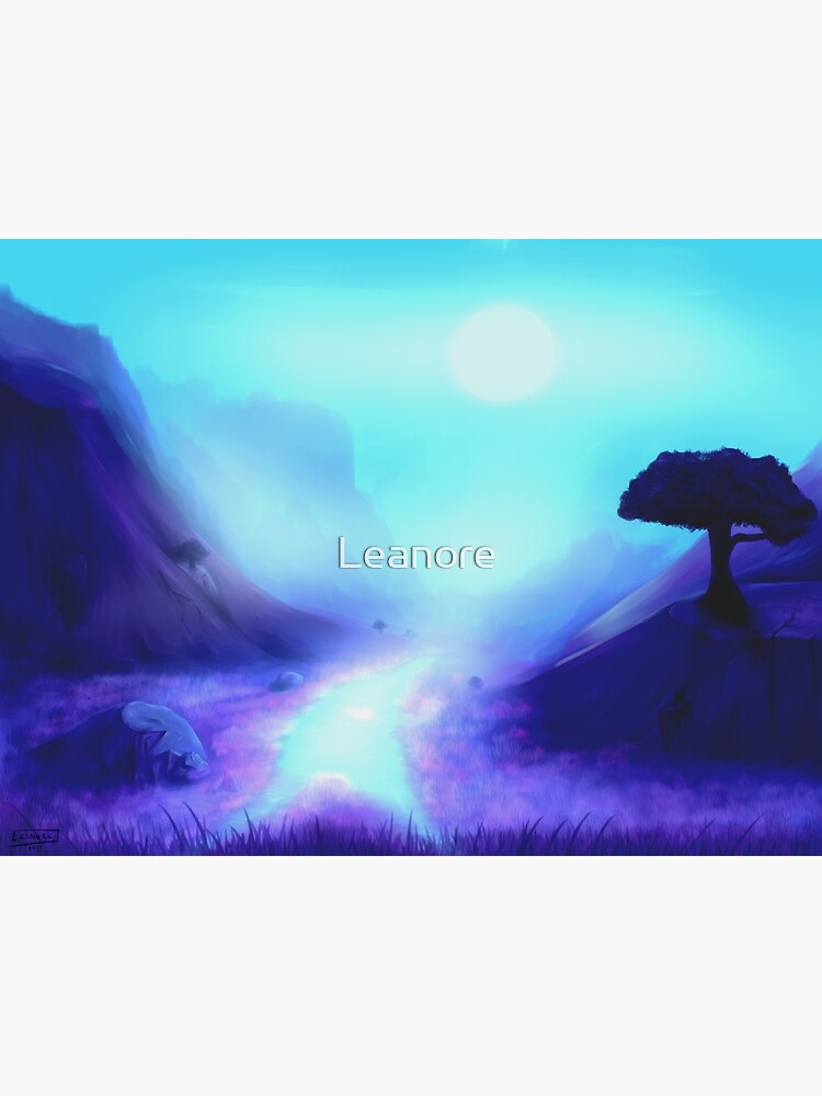 Mystical Twilight Landscape by Leanore