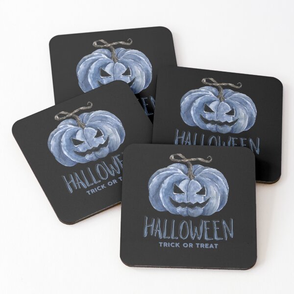 Item preview, Halloween Scary Evil Pumkin "Trick or treat" designed and sold by Rub14ekArts.