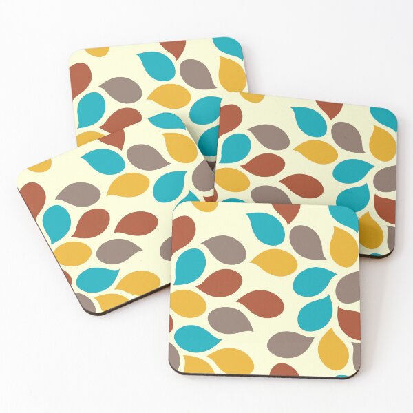 Item preview, Abstract retro seamless repeat floral texture pattern design designed and sold by DesignsByMadiha.