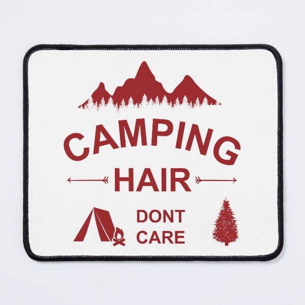 Item preview, Camping hair don't care funny camper designed and sold by Mansn.