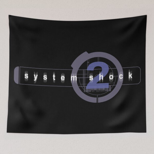 Item preview, System Shock 2 Logo designed and sold by LGSmerch.