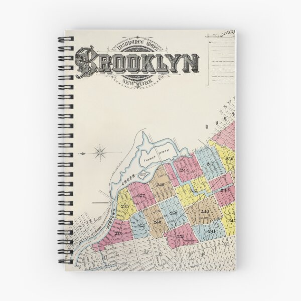Item preview, Vintage Brooklyn Map designed and sold by SuziQPrayers427.