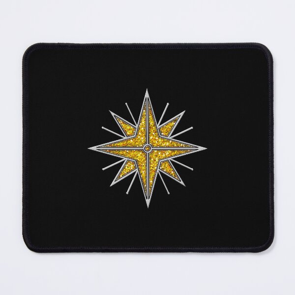 Item preview, Feanorian star, elven badge, coat of arms, House of Feanor designed and sold by nitty-gritty.