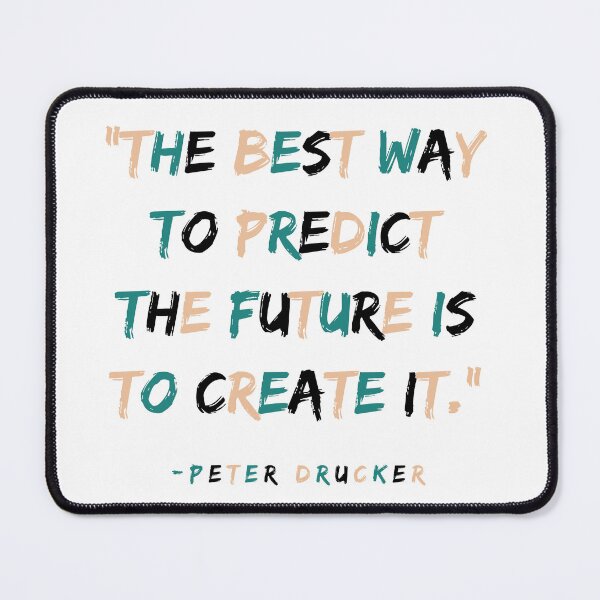Item preview, Peter Drucker Quote designed and sold by BBellShop.