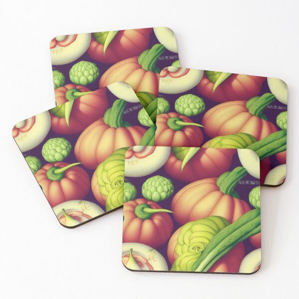 Item preview, drawing vegetables pattern designed and sold by Sokrasiva251.