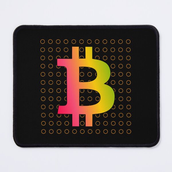 Item preview, Bitcoin BTC Crypto - Modern Colourful Gradient Logo designed and sold by CryptoMoods.
