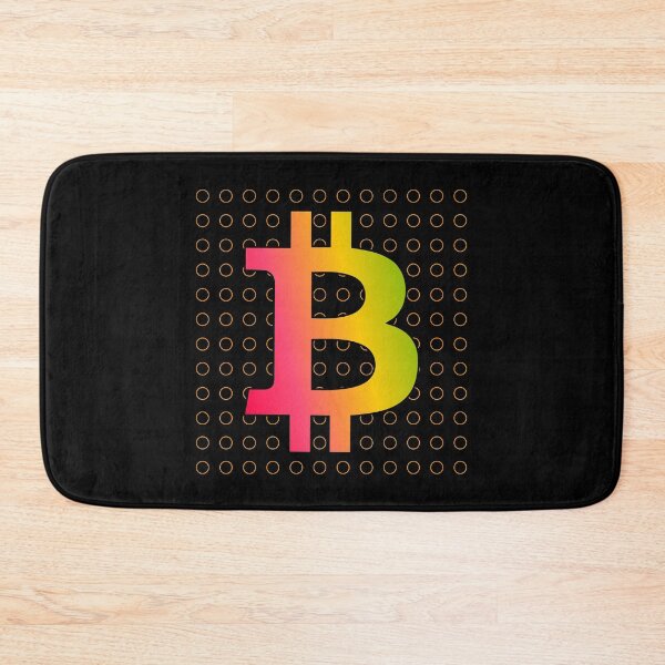 Item preview, Bitcoin BTC Crypto - Modern Colourful Gradient Logo designed and sold by CryptoMoods.