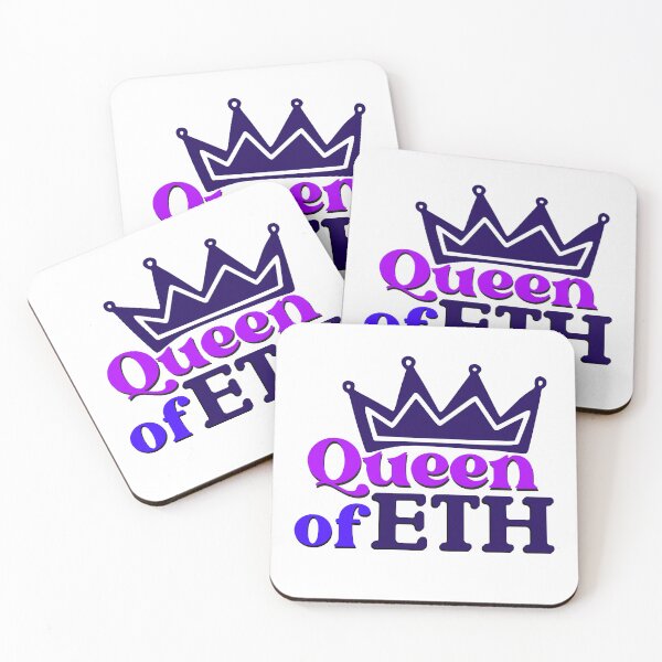 Item preview, Queen of ETH saying designed and sold by Emotionville.