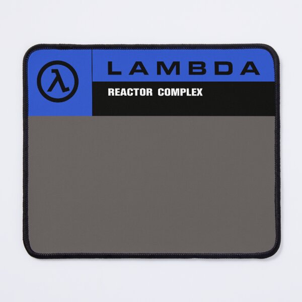Item preview, Half-Life Lambda Complex Reactor Complex Signage - Blue (shift) designed and sold by LGSmerch.