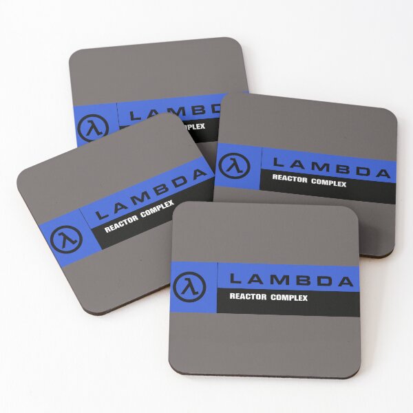 Item preview, Half-Life Lambda Complex Reactor Complex Signage - Blue (shift) designed and sold by LGSmerch.