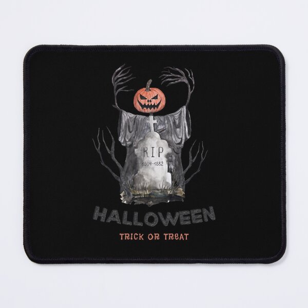 Item preview, Halloween Scary Evil Pumkin scarecrow "Trick or treat" designed and sold by Rub14ekArts.