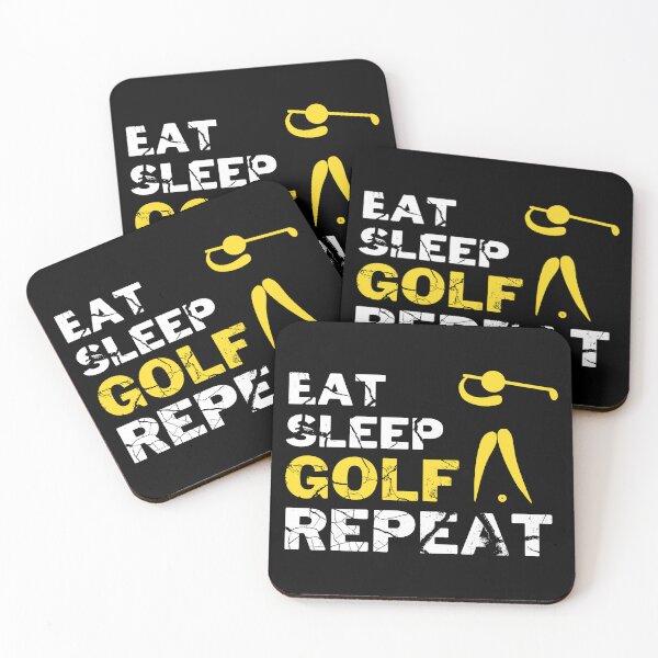 Item preview, Eat Sleep Golf Repeat designed and sold by backham-design.