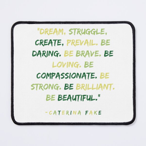 Item preview, Caterina Fake Quote designed and sold by BBellShop.