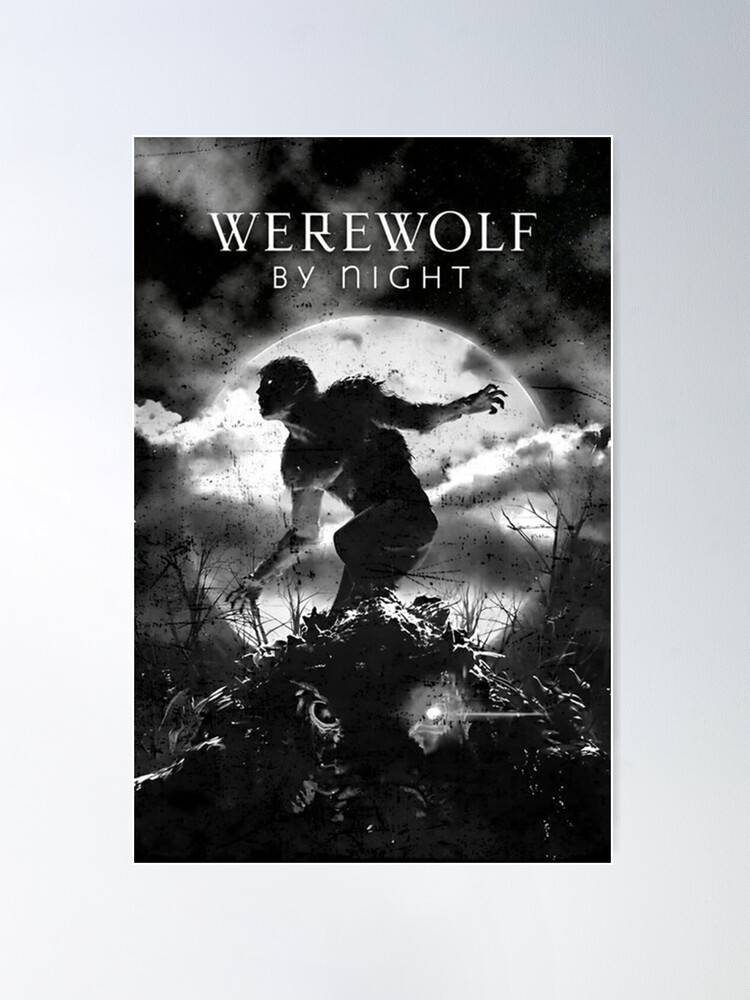 Werewolf by Night Corner box Art Poster for Sale by azweaponx23