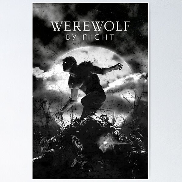 Marvel Werewolf By Night Official Teaser Poster Home Decor Poster