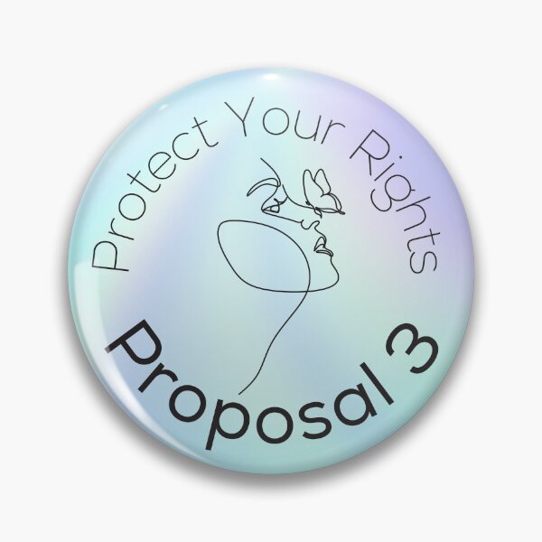 Item preview, Protect Your Rights Opalescent Design - Proposal 3 In Michigan 2022 - Reproductive Freedom designed and sold by SayWhatYouFeel.