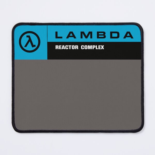 Item preview, Half-Life Lambda Complex Reactor Complex Signage - Teal TF designed and sold by LGSmerch.
