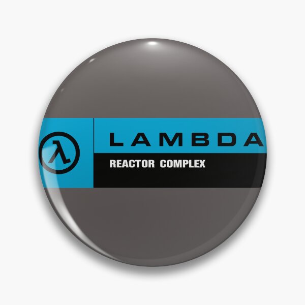 Item preview, Half-Life Lambda Complex Reactor Complex Signage - Teal TF designed and sold by LGSmerch.