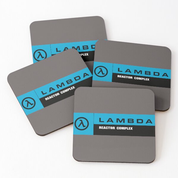 Item preview, Half-Life Lambda Complex Reactor Complex Signage - Teal TF designed and sold by LGSmerch.