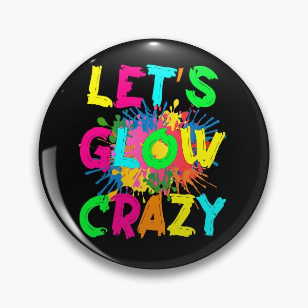 Item preview, Let's Glow Crazy Outfit Retro Colorful Party 80s Party designed and sold by M-artspace.