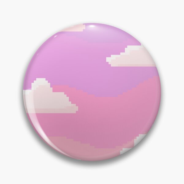 Item preview, Pink Cloud Sunset Pixel Art designed and sold by Skinpedia.