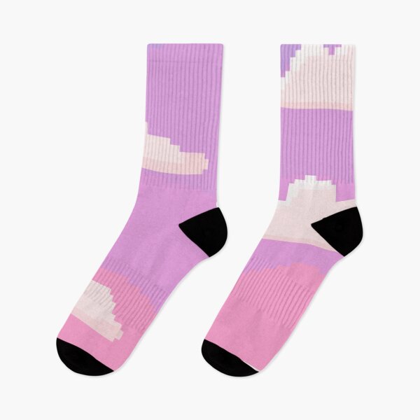 Item preview, Pink Cloud Sunset Pixel Art designed and sold by Skinpedia.