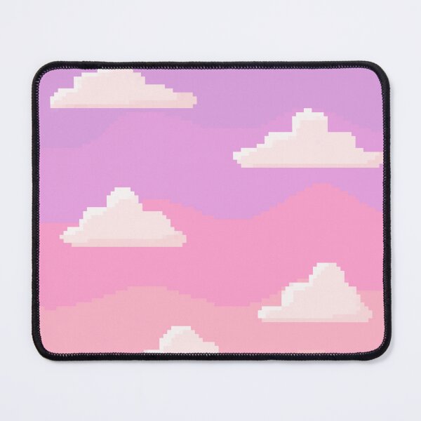 Item preview, Pink Cloud Sunset Pixel Art designed and sold by Skinpedia.